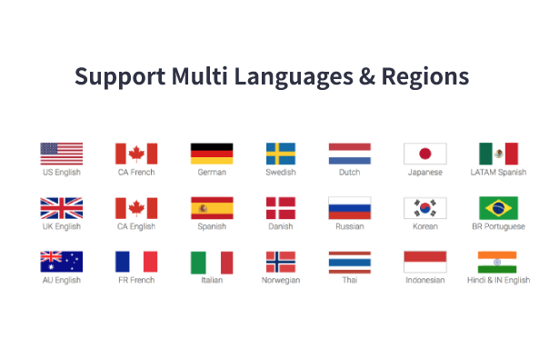 Multi Languages